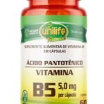 ACIDO PANTOTÊNICO 60cps UNILIFE